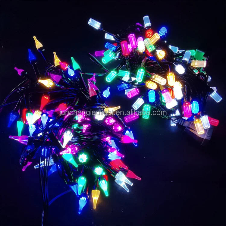 1m 2m 3m Garland Christmas Wedding Party Room CR2032 Mini Fairy Lights Copper Wire Micro Led String Lights Battery Operated