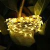 Solar String Fairy Lights 12m 100LED / 5M 50 LED Waterproof Outdoor Garland Solar Power Lamp Christmas for Garden Decoration