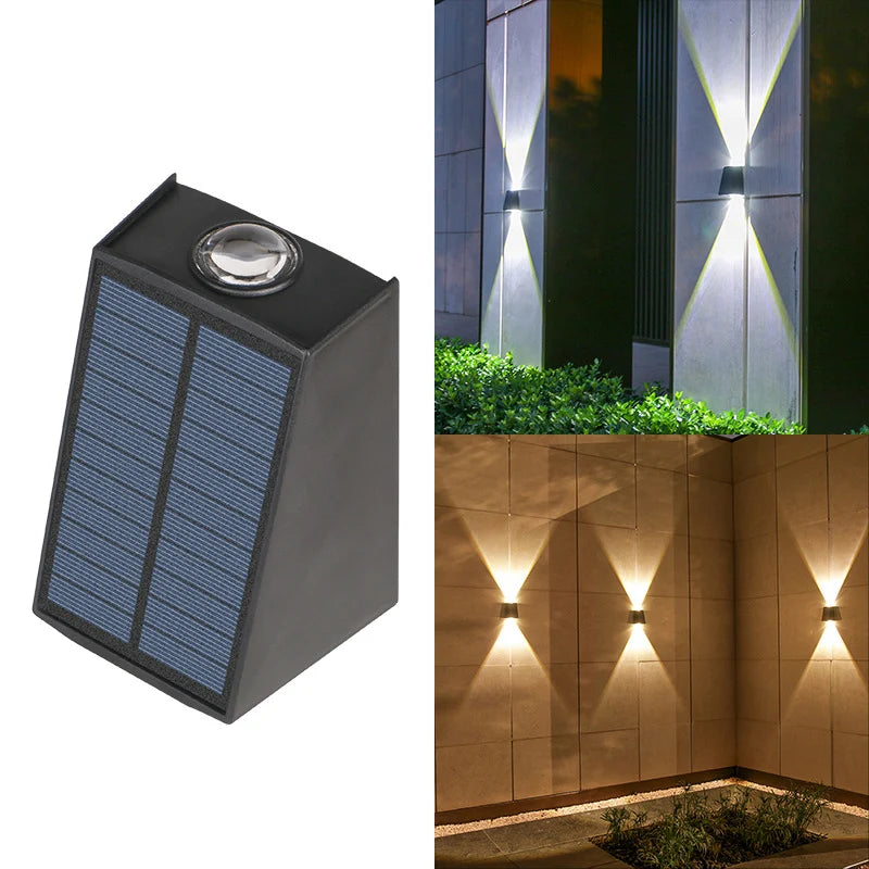 Solar Outdoor Light, Smart Light Sensors and Automatic Switches, Ideal for Gardens, Courtyards, and Walkways