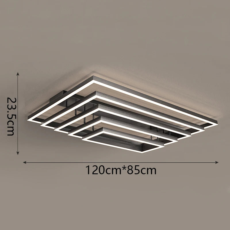 Nordic home decoration salon bedroom decor smart led lamp lights for room dimmable Ceiling light lamparas indoor lighting