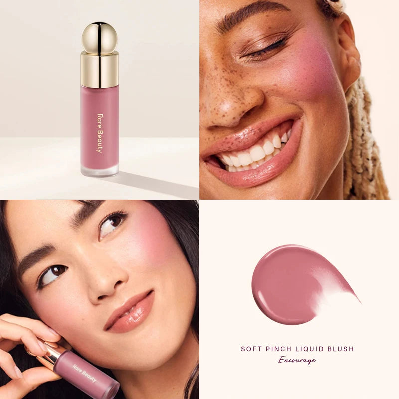 Fashion Rare Beauty Oft Pinch Liquid Blush Silky Lasting Sweat- and Humidity-resistant Cream-to-powder Rouge Women's Face Makeup
