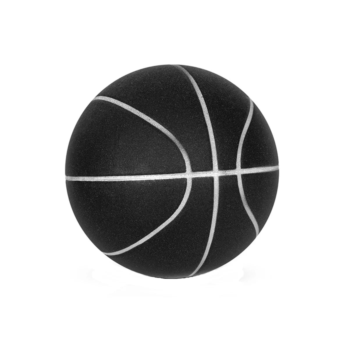 High-Density Silent Indoor Basketball, Airless PU Foam Construction for Noiseless Dribble Indoor Training Ball Size 7--29 inch