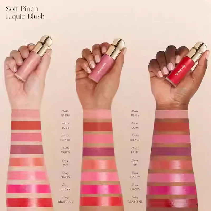 Rare Beauty Soft Pinch Liquid Blush Silky And Glide On Smooth Long Lasting Plump Pinch-perfect Flush Seamless Matte Dewy Makeup