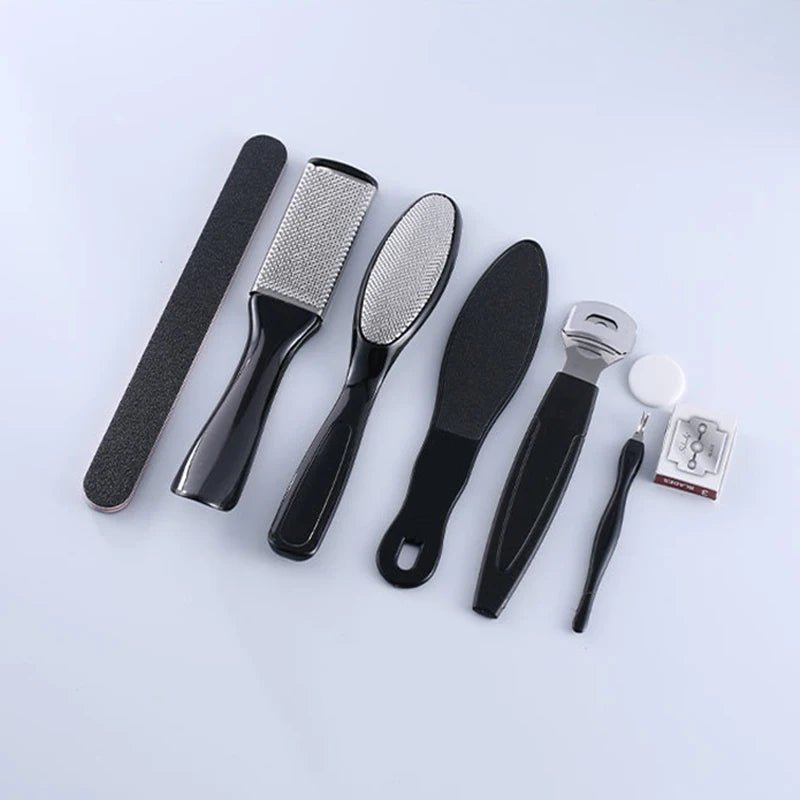 Professional Pedicure Tools Set Foot Rasp Peel Callus Dead Skin Remover Feet Care Pedicure