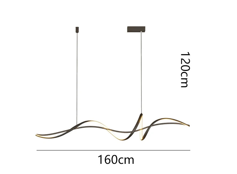 2025Modern Smart Pendant Lights for Dining Room Home Decoration Lamp Chandeliers Living Room Lighting Lustres Luminaria