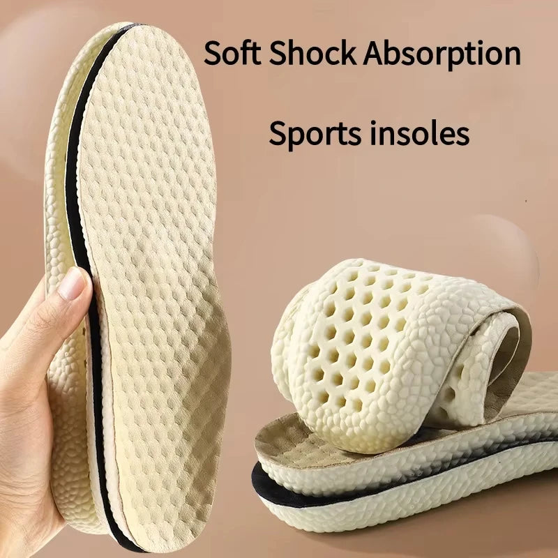 Breathable Basketball Insole Unisex Soft and Comfortable Odor-Resistant Sports Insoles 1Pair