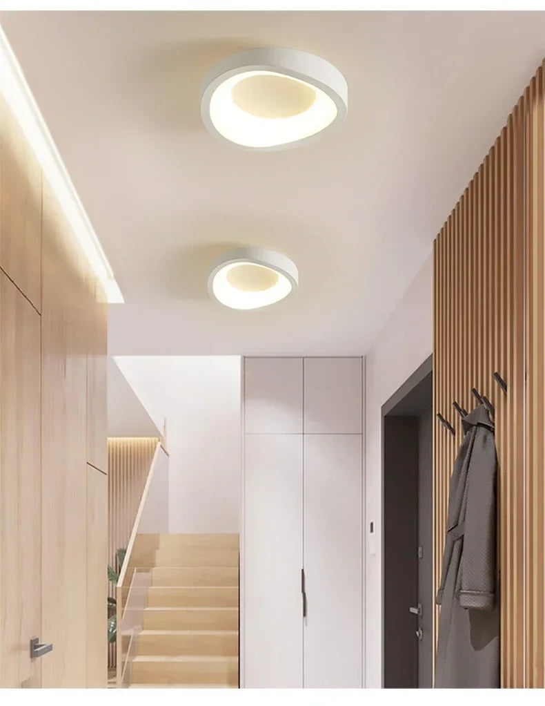 Minimalist LED Ceiling Light Cloakroom Indoor Lighting For Entrance hallway balcony Creative Acrylic ceiling lamp