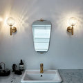 Nordic bathroom mirror front light simple glass wall lamp E14 living room bedroom modern background stair hotel aisle light