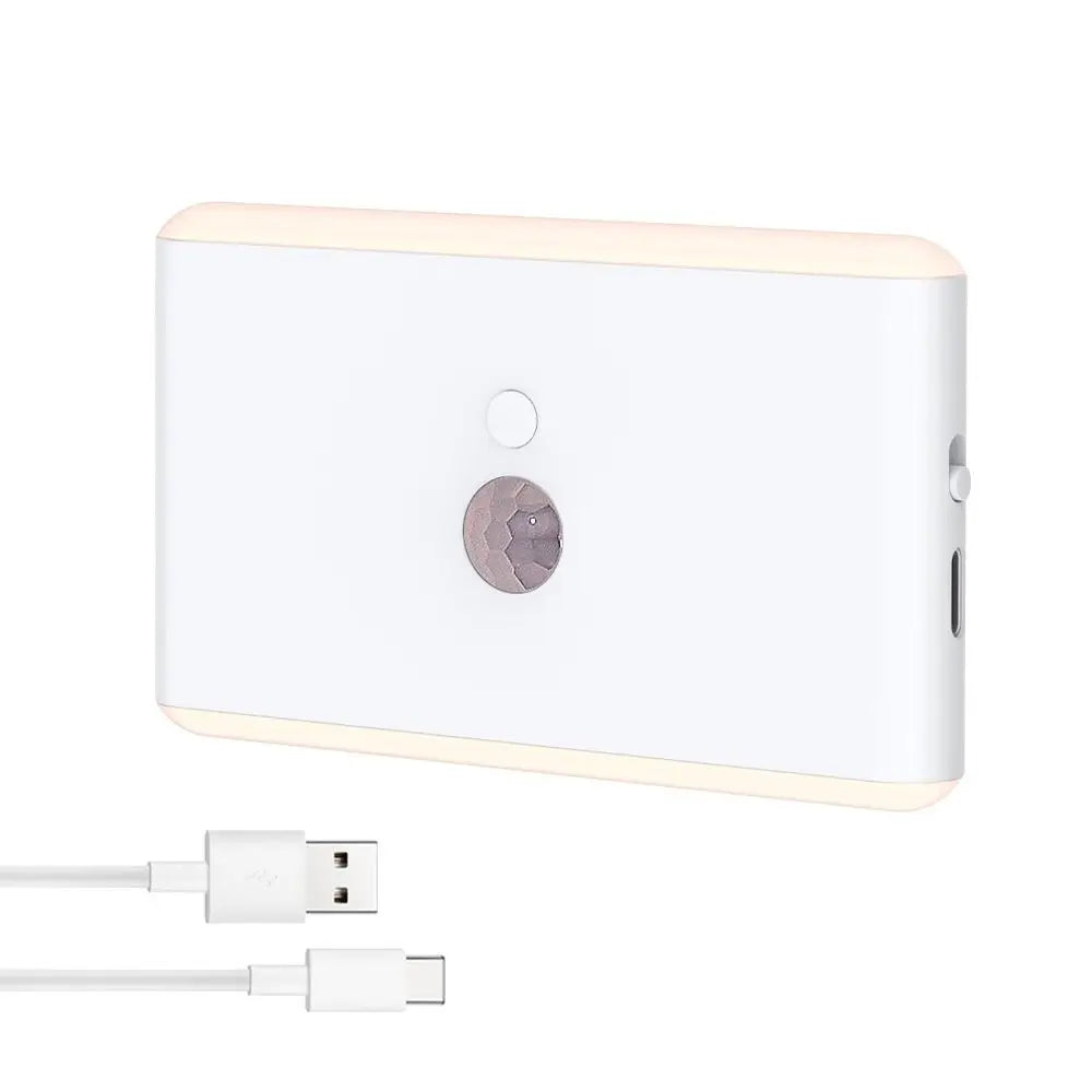 Motion Sensor LED Motion Sensor Night Light Rechargeable Wireless Magnetic Wall Lamp Dimmable Lighting Magnetic