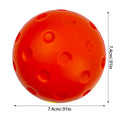 Quiet Foam Hollow Pickleballs For Indoor Outdoor Practice Pickleball Balls Bounce Silent Pickleball Practice Ball Low Noise