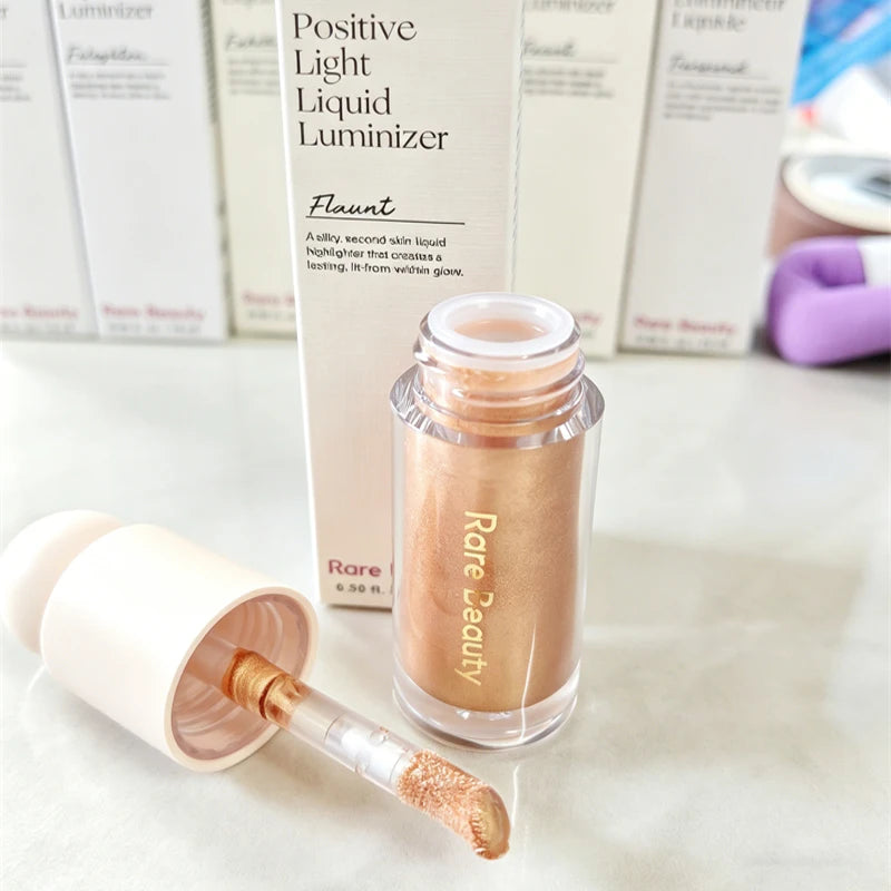 Rare Beauty Makeup Facial Stereoscopic Bronzer Contour Stick Liquid Blusher Nature Plump Waterproof Nose Shadow Highlight Rouge