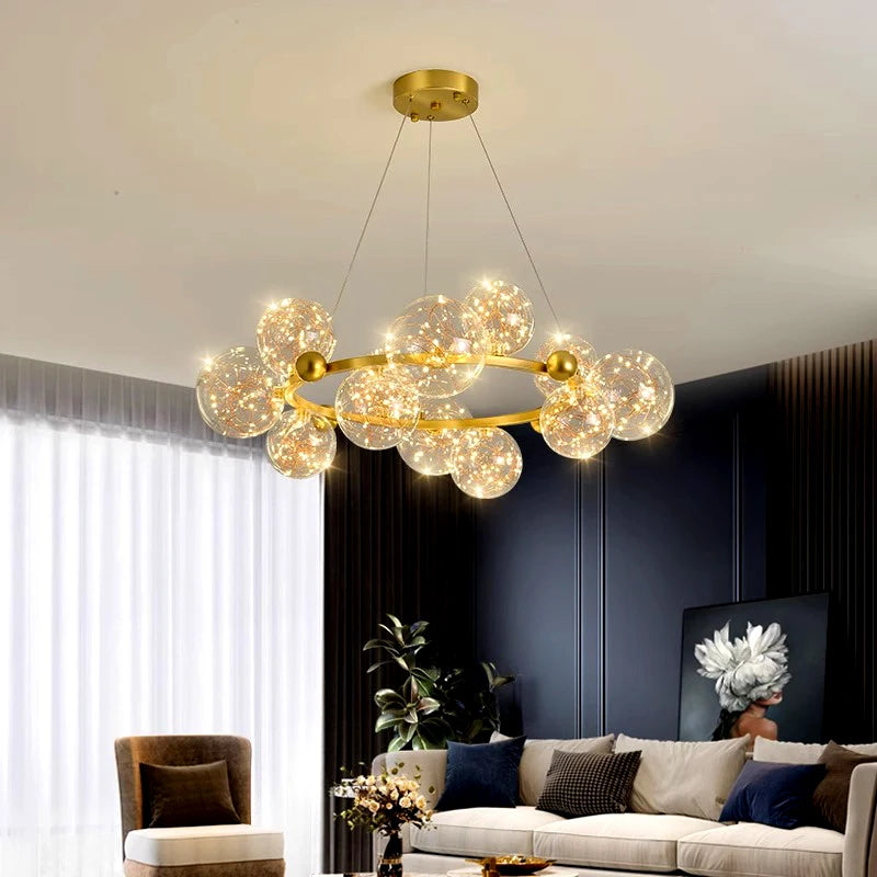 Modern home decor led lights pendant light lamps for living room Chandeliers for dining room hanging light indoor lighting