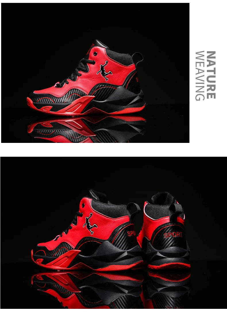 Kids Boy Breathable Basketball Woman Training Sneakers Zapatillas Men's Basketball Shoes High Top Basketball Shoes Outdoor 2025