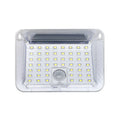 LED Solar Motion Sensor Light Outdoor, Smart Security Light with PIR Human Detection Light Control &6000K Brightness for Garden