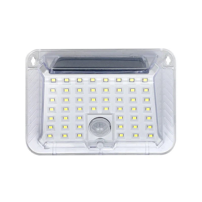 LED Solar Motion Sensor Light Outdoor, Smart Security Light with PIR Human Detection Light Control &6000K Brightness for Garden