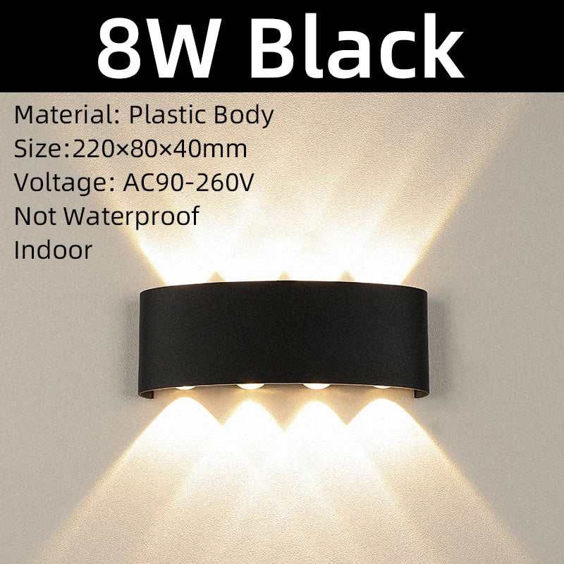 LED Wall Light Interior 6W Modern Decoration Lamp 85-265V Indoor Lighting For Home Stairs Bedside Living Room Wall Sconce Lamp