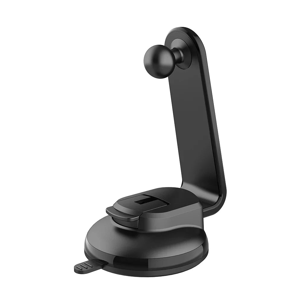 Accessories: Suction Cup Car Phone Bracket - 17mm Universal Ball, Telescopic Arm & Foldable