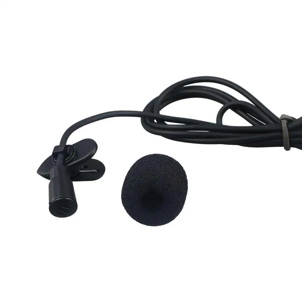 1.5m Portable Amplifier Phone Accessories Clip Microphone Laptop Microphones Wired Mic Tie Clip Microphone Clip-on Microphone