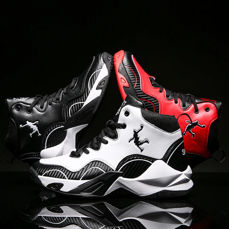 Kids Boy Breathable Basketball Woman Training Sneakers Zapatillas Men's Basketball Shoes High Top Basketball Shoes Outdoor 2025
