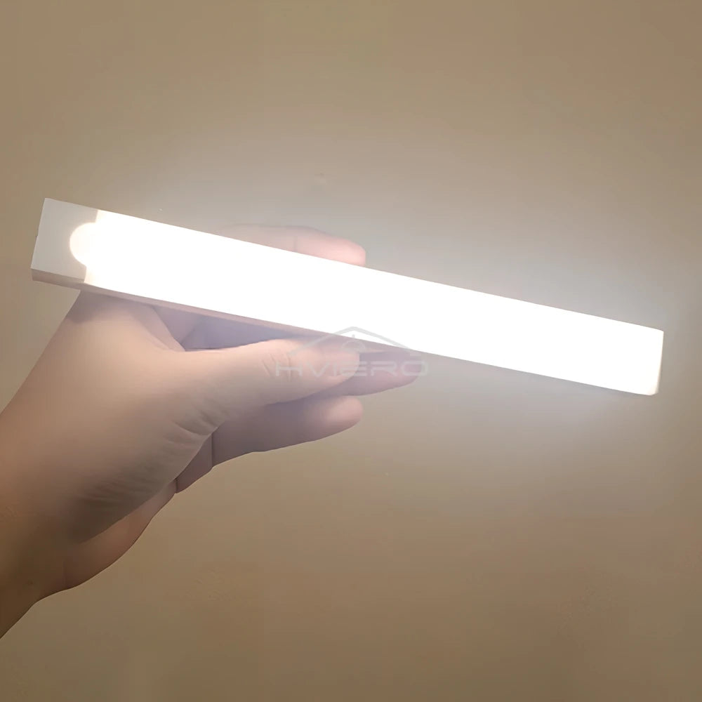 Motion Sensor Night Lights Wireless LED Lamp USB Rechargeable Magnetic For Wardrobe Room Closet Kitchen Aisle lighting Detector