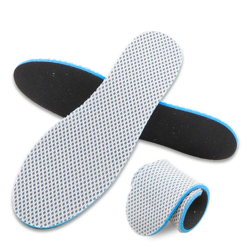 NEW Elastic Sports Insole Double Sided Breathable and Sweat Absorbing, Soft and Thickened Shock Absorption Basketball Insole