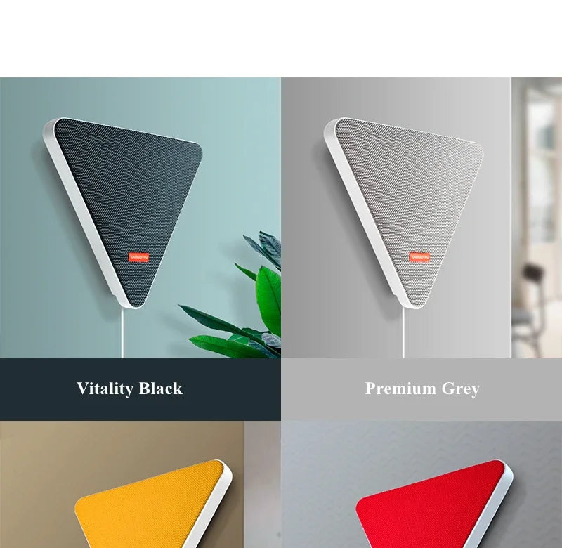 Home Multi-functional Bluetooth Speaker Wall-mounted Audio System Indoor Walls Are Non-porous and Suitable for Bedrooms and Shop