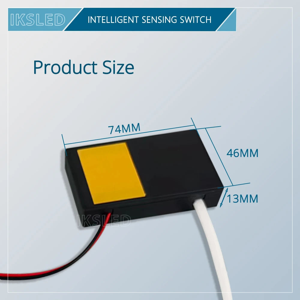 220V 110V Touch Sensor Switch  LED Smart Single Key Mirror Light Switch Touch Dimmer Switch For Bathroom Mirror