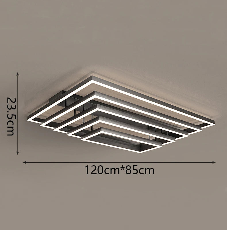 Nordic home decoration salon bedroom decor smart led lamp lights for room dimmable Ceiling light lamparas indoor lighting