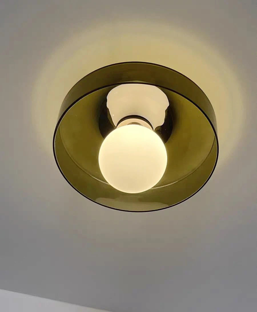 Contemporary Vintage Glass Ceiling Light Entry Hall Balcony Light Bedroom Study Hallway Porch Kitchen Bathroom Light Fixture