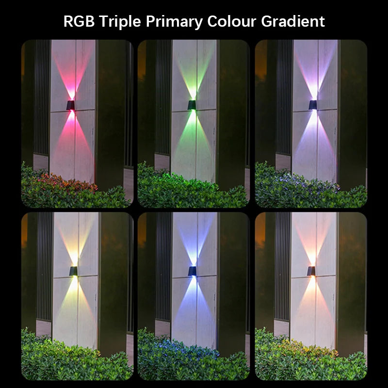 Solar Outdoor Light, Smart Light Sensors and Automatic Switches, Ideal for Gardens, Courtyards, and Walkways