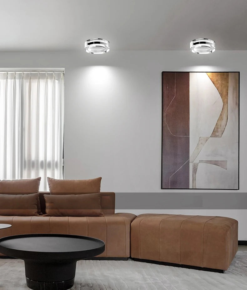 LED Ceiling Lamp Downlights Interior Lighting Fixture Living Room Entrance Corridor Bedroom Kitchen Home Decor Ceiling Lights
