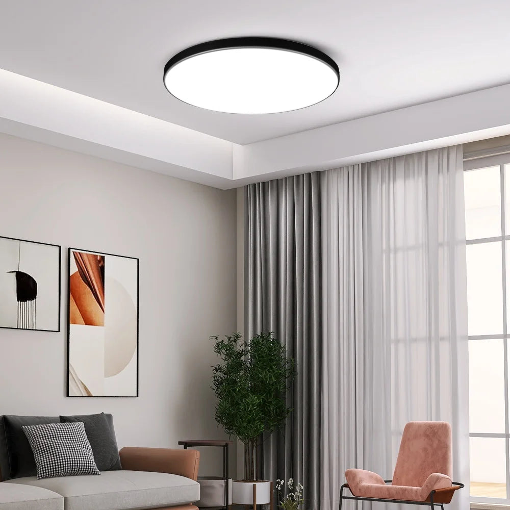 Smart Led Ceiling Light 30W 40W 50W Dimmable Modern Led Ceiling Lamps with Remote Control Led Lights for Room Living Room
