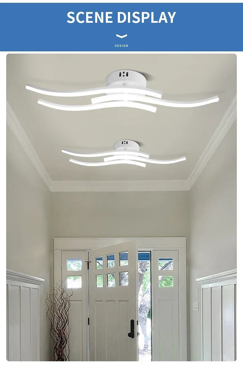 LED Ceiling Ceiling Ceiling Light, Dimming Light, Living Room, Bedroom, Dining Room, Corridor, Indoor Home Decoration Lighting