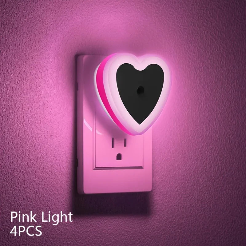 1pc LED Smart Night Light - Energy Efficient, Plug-in Indoor Lighting for Hallway, Bedroom, Kitchen, Stairway Perfect Gift