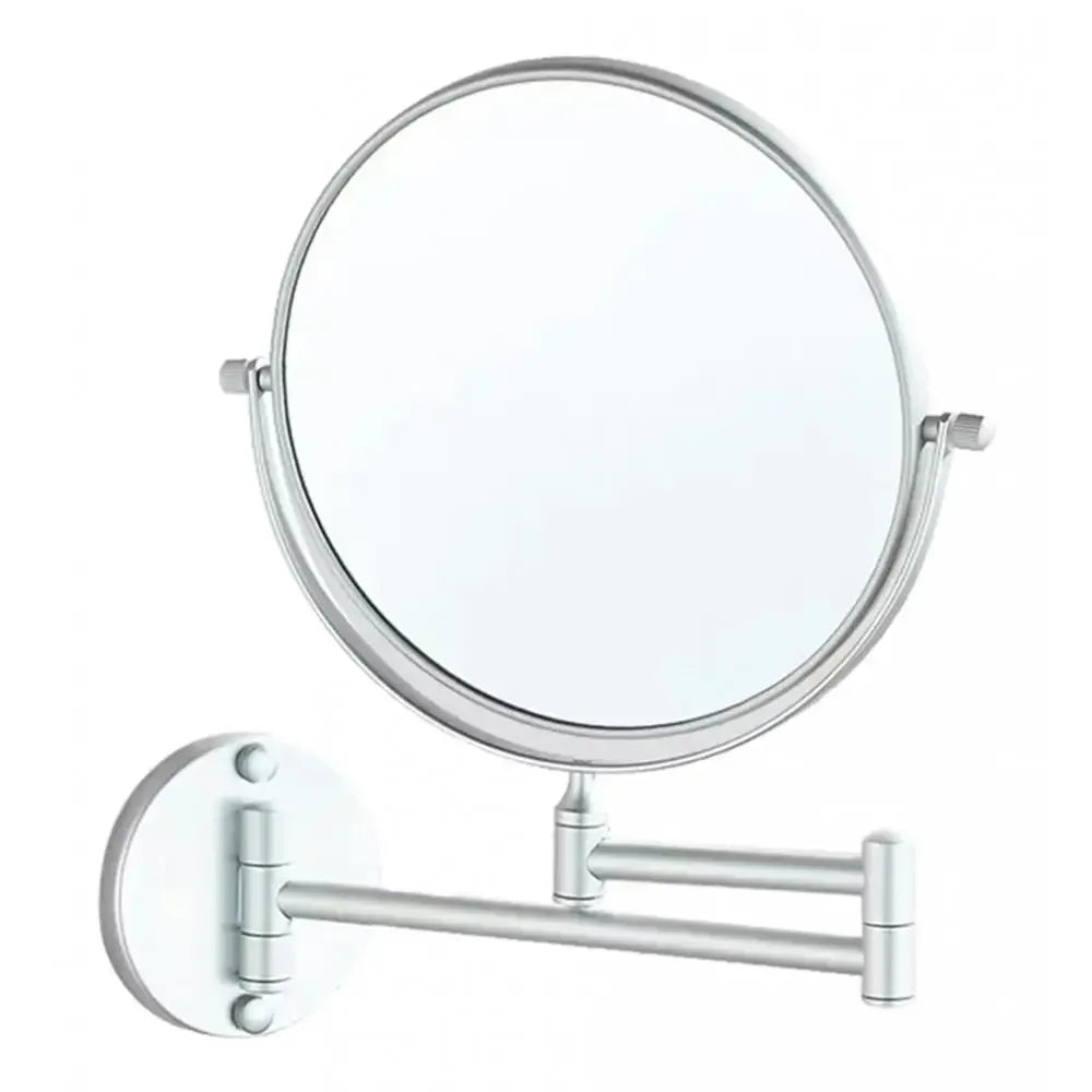 Double-sided Bathroom  Makeup Mirror 3X Magnifying Glass Countertop Rotating Vanity Wall Hardware Accessories
