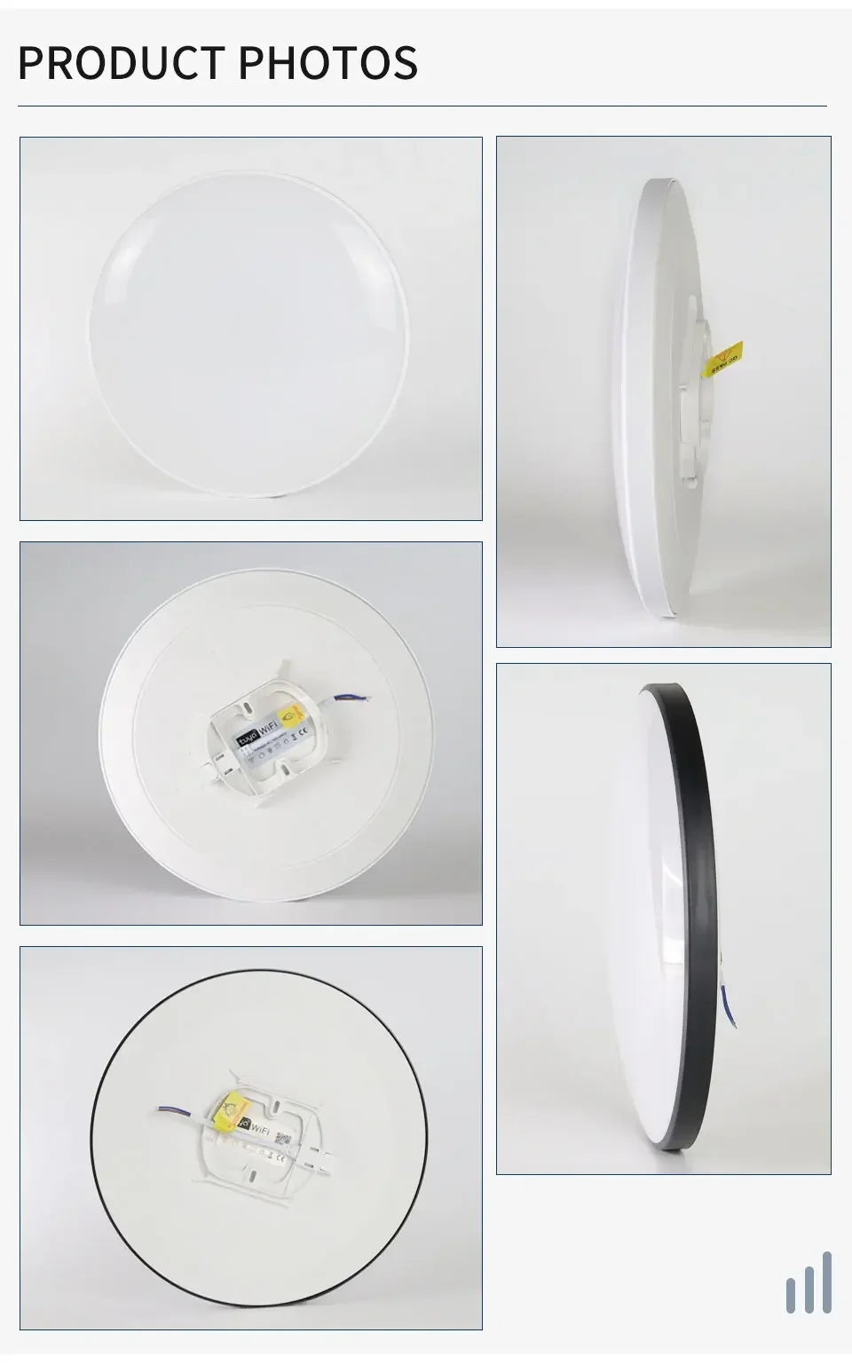 Tuya Smart WiFi LED Ceiling Light 220V APP Connection Wireless Switch Voice Control Comfortable Home Room Bathroom Lighting