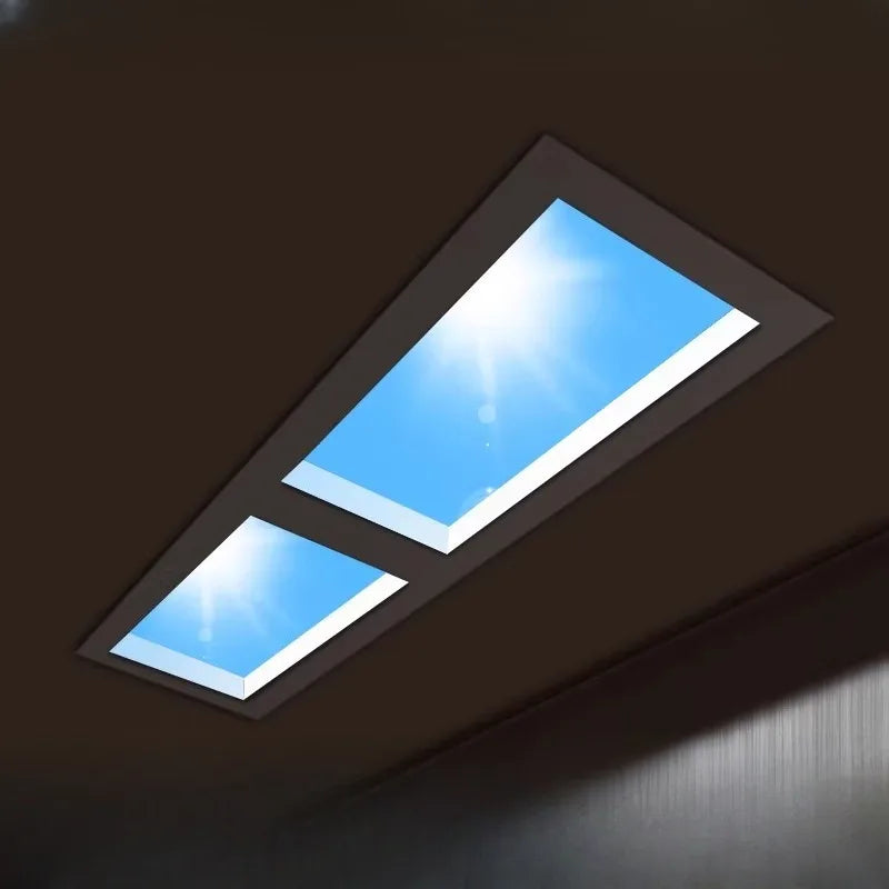 Modern Smart Integrated LED Ceiling Light Sky Blue Clouds Effect Daylight Simulation for Kitchen Home Lighting Room Decor