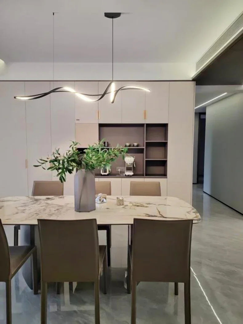 2025Modern Smart Pendant Lights for Dining Room Home Decoration Lamp Chandeliers Living Room Lighting Lustres Luminaria