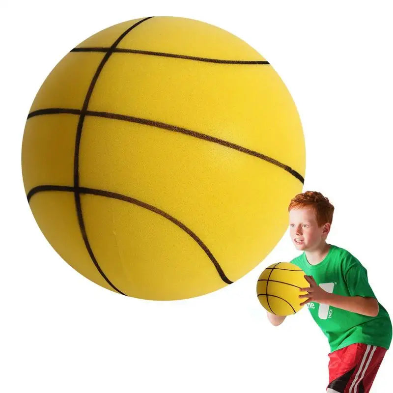 Quiet Basketball Quiet Balls Toy Silent Ball Safe Gift For Kids And Adults Training Indoor Basketball For Playrooms Yards