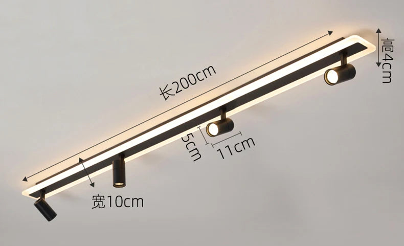 Nordic home decoration salon bedroom Spotlights smart led lamp lights for room dimmable Ceiling light lamparas indoor lighting
