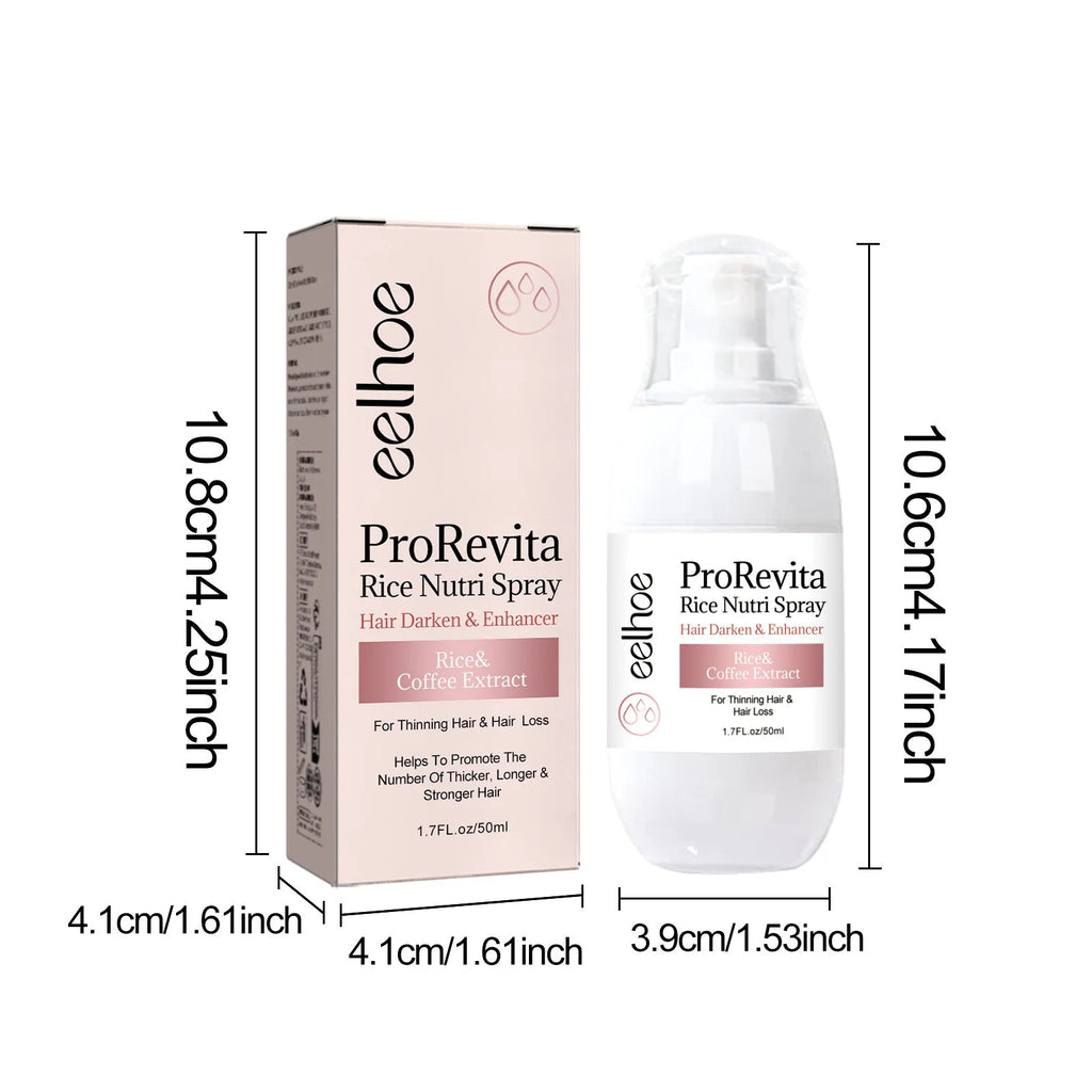 Rice Hair Care Spray Strong Hair Moisturizing Scalp Supple Nourishing Lustrous Moisturizing Hair Care