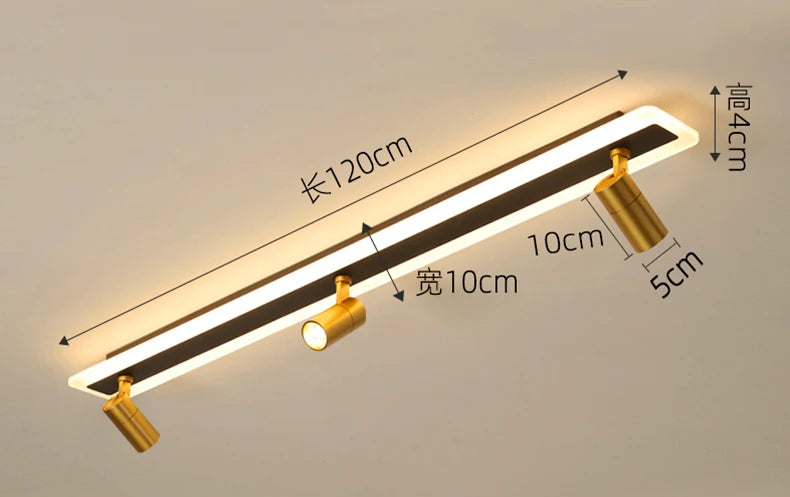 Nordic home decoration salon bedroom Spotlights smart led lamp lights for room dimmable Ceiling light lamparas indoor lighting