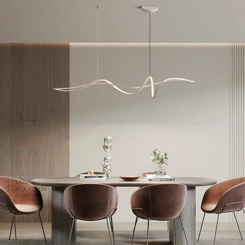 2025Modern Smart Pendant Lights for Dining Room Home Decoration Lamp Chandeliers Living Room Lighting Lustres Luminaria