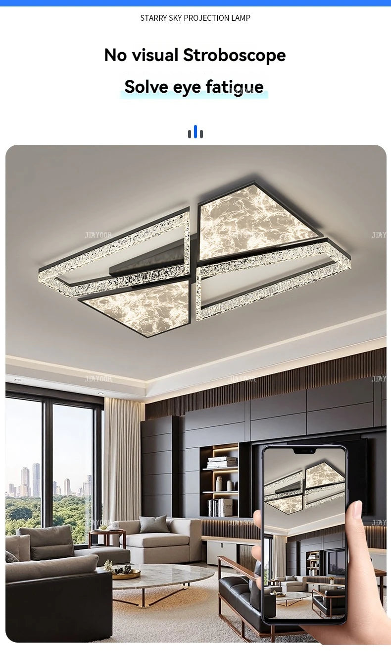 Living Room Ceiling Light High-end Italian Minimalist Hall Light Home Nordic Light Luxury Bedroom Kitchen LED Ceiling Light