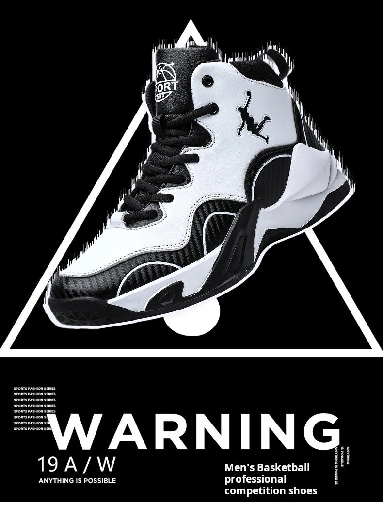 Kids Boy Breathable Basketball Woman Training Sneakers Zapatillas Men's Basketball Shoes High Top Basketball Shoes Outdoor 2025
