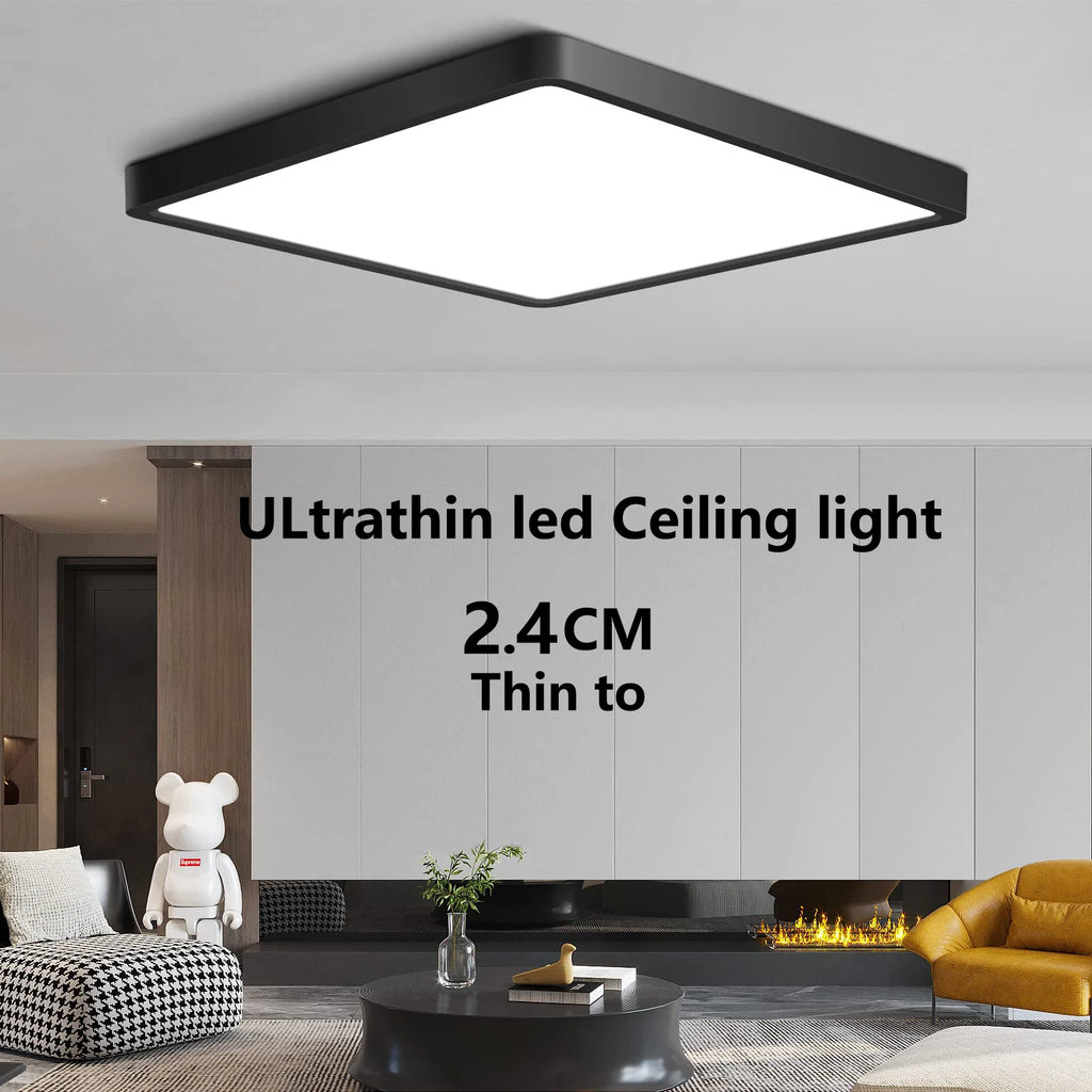 23/30cm Modern LED Ceiling Light Waterproof Dustproof Triple Proof for Kitchen Bedroom Bathroom Living Room Indoor Home Lighting