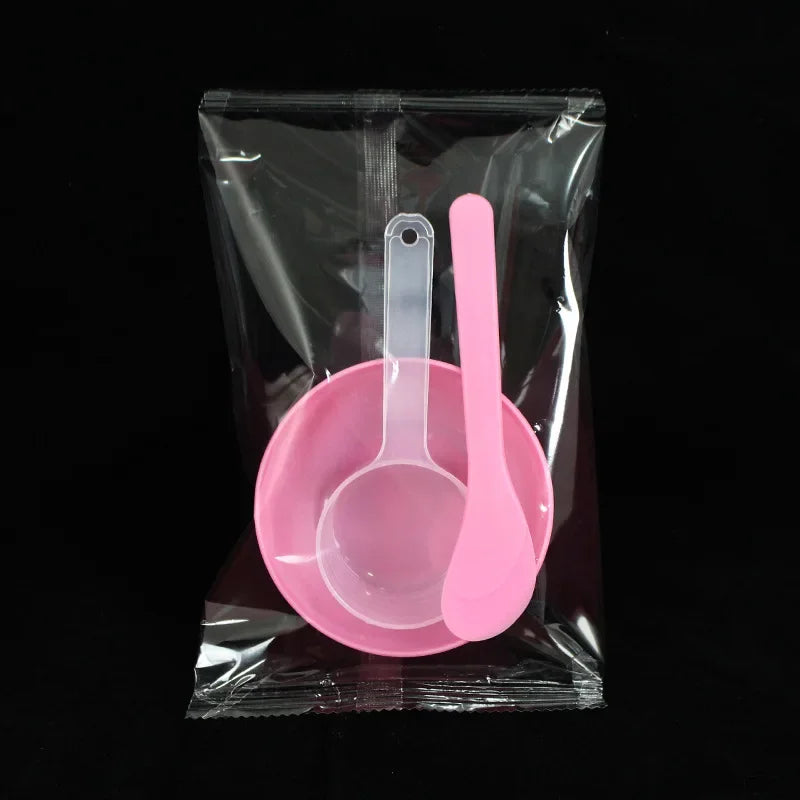 DIY Beauty Tools Skin Care Mask Brush 3pcs/set Facial Brush Mask Bowl Spoon Set Mixing Tools Mixing Beauty Cosmetic Tools