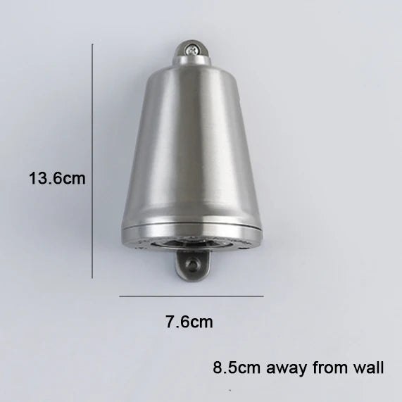 LED Wall Lamp Indoor Lighting for Stairs Entrance Balcony Retro Wall Lights Luxury Door Bell Shape Aluminum Sconce Home Decors