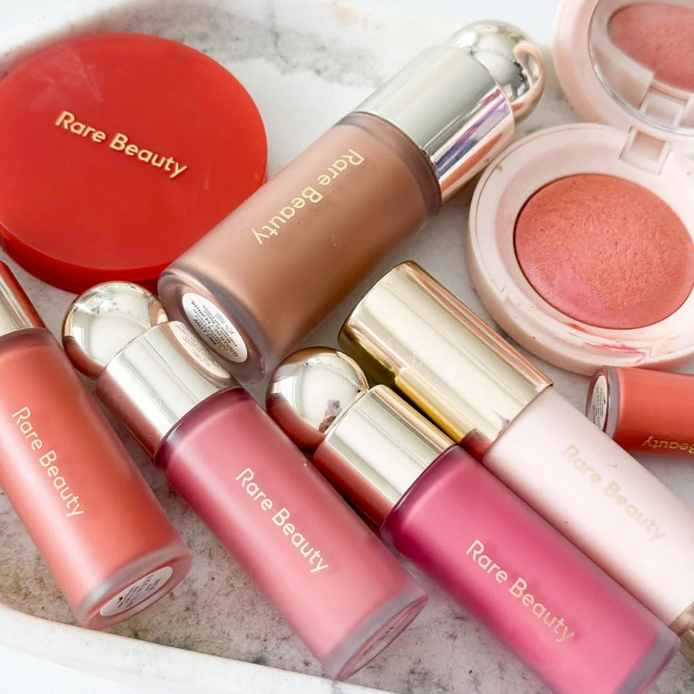 Rare Beauty Soft Pinch Matte Bouncy Cushiony Cream-to-powder Blush Airy and Lightweight Makeup Positive Light Liquid Luminizer