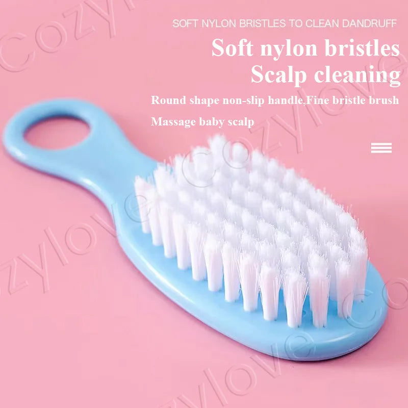 Baby Nail Care & Grooming Set with Clipper, Scissors, Brush, Comb for Newborns,Nail Trimmer Kit Healthcare Tools